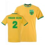 Thiago Silva Brazil Ringer Tee (yellow)