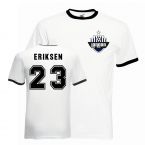 Christian Eriksen Tottenham Ringer Tee (white-black)