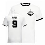 Gianluca Vialli Juventus Ringer Tee (white-black)