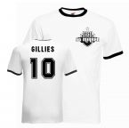 Ricky Gillies St Mirren Ringer Tee (white-black)