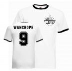 Paulo Wanchope Derby Ringer Tee (white-black)