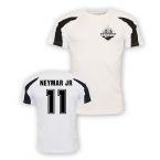 Neymar Jr Santos Sports Training Jersey (white) - Kids