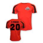 Robin Van Persie Man Utd Sports Training Jersey (red) - Kids