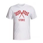 Stoke Waving Flags T-shirt (white) - Kids