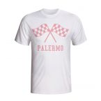 Palermo Waving Flags T-shirt (white) - Kids