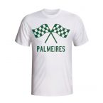 Palmeiras Waving Flags T-shirt (white) - Kids