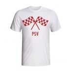 Psv Waving Flags T-shirt (white) - Kids