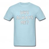 Mario Balotelli Why Always Me T-Shirt (Blue)