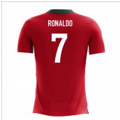 2022-2023 Portugal Airo Concept Home Shirt (Ronaldo 7) - Kids