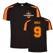 Steve Bull Wolves Sports Training Jersey (Black)