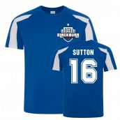 Chris Sutton Blackburn Rovers Sports Training Jersey (Blue)