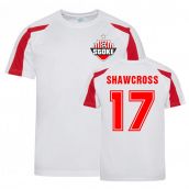 Ryan Shawcross Stoke Sports Training Jersey (White)