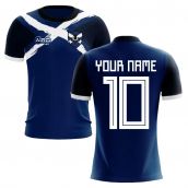 2025-2026 Scotland Flag Concept Football Shirt (Your Name)