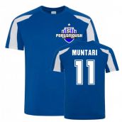 Sulley Muntari Portsmouth Sports Training Jersey (Blue)
