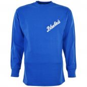 Cardiff City 1960s Bluebird Retro Football Shirt