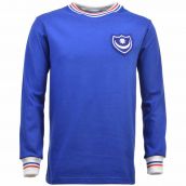 Portsmouth 1960s-1970s Retro Football Shirt