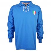 Italy 1940-1950s Retro Football Shirt