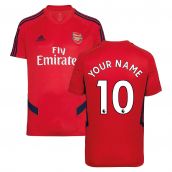 personalised arsenal shirt