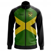 Jamaica Concept Football Track Jacket (Green) - Kids