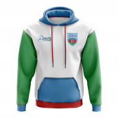 Azerbaijan Concept Country Football Hoody (White)