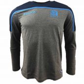 Scotland 2018-2019 Rugby Long Sleeve Travel Polycotton T-Shirt (Charcoal)