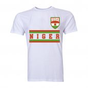 Niger Core Football Country T-Shirt (White)