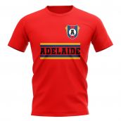 Adelaide United Core Football Club T-Shirt (Red)
