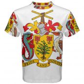 Barbados Coat of Arms Sublimated Sports Jersey