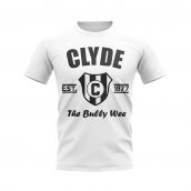 Clyde Established Football T-Shirt (White)