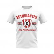 Estudiantes de la Plata Established Football T-Shirt (White)