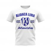 Alianza Lima Established Football T-Shirt (White)