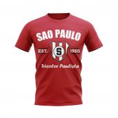 Sao Paolo Established Football T-Shirt (Red)