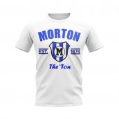 Greenock Morton Established Football T-Shirt (White)