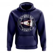 American Samoa Football Badge Hoodie (Navy)