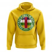 Central African Republic Football Badge Hoodie (Yellow)