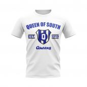 Queen of the South Established Football T-Shirt (White)