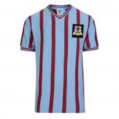 Score Draw Aston Villa 1957 FA Cup Final Retro Football Shirt