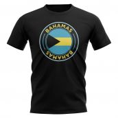 Bahamas Football Badge T-Shirt (Black)