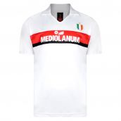 Score Draw Ac Milan 1988 Away Retro Football Shirt