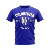 Colchester Established Football T-Shirt (Blue)
