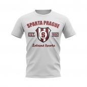 Sparta Prague Established Football T-Shirt (White)