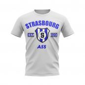 Strasbourg Established Football T-Shirt (White)