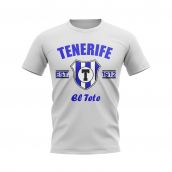 Tenerife Established Football T-Shirt (White)