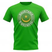 Mauritania Football Badge T-Shirt (Green)