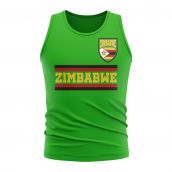 Zimbabwe Core Football Country Sleeveless Tee (Green)