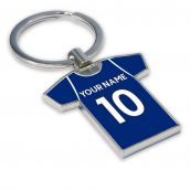 Personalised West Brom Football Shirt Key Ring