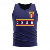 Chad Core Football Country Sleeveless Tee (Navy)