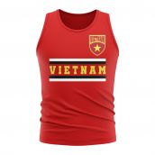 Vietnam Core Football Country Sleeveless Tee (Red)