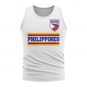 Philippines Core Football Country Sleeveless Tee (White)