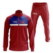 Haiti Concept Football Tracksuit (Red)